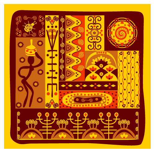free vector Classical tribal totem vector 5